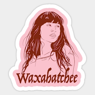 Waxahatchee T Sticker